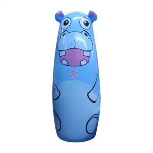 Muñeco inflable tipo saco de boxeo golpeo, variedad de diseños / tt429