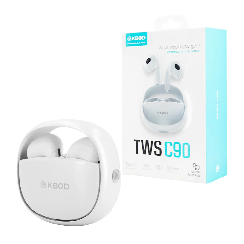 1pza Audífonos inalámbricos tipo earphones, con diseño ergonómico y e…