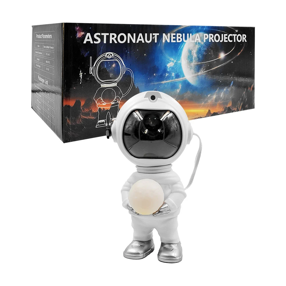 Lámpara proyector de nebulosa en forma de astronauta + control remoto…