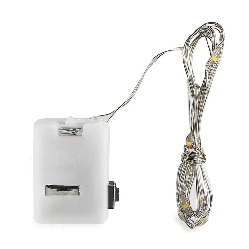 Tira led con luz rgb de alambre de cobre 1m para decoración / tyn-201c