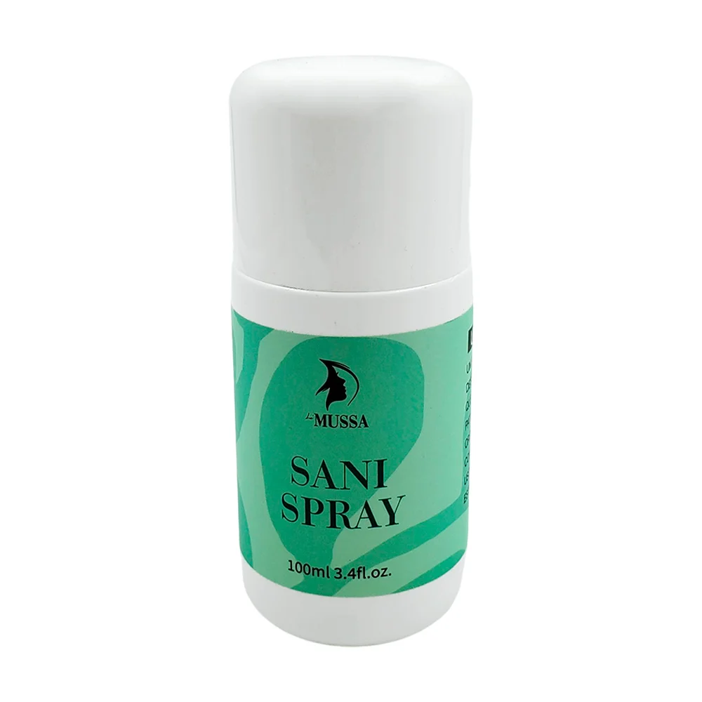 Sanitizante liquido mussa para uñas y manos, 100ml / sani spray / un-…