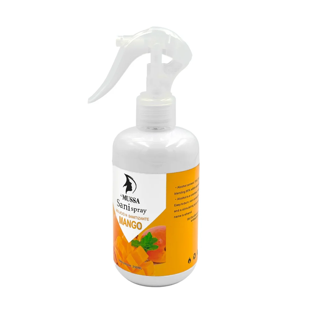 Solución sanitizante mussa con extracto de mango para uñas, 250ml / s…