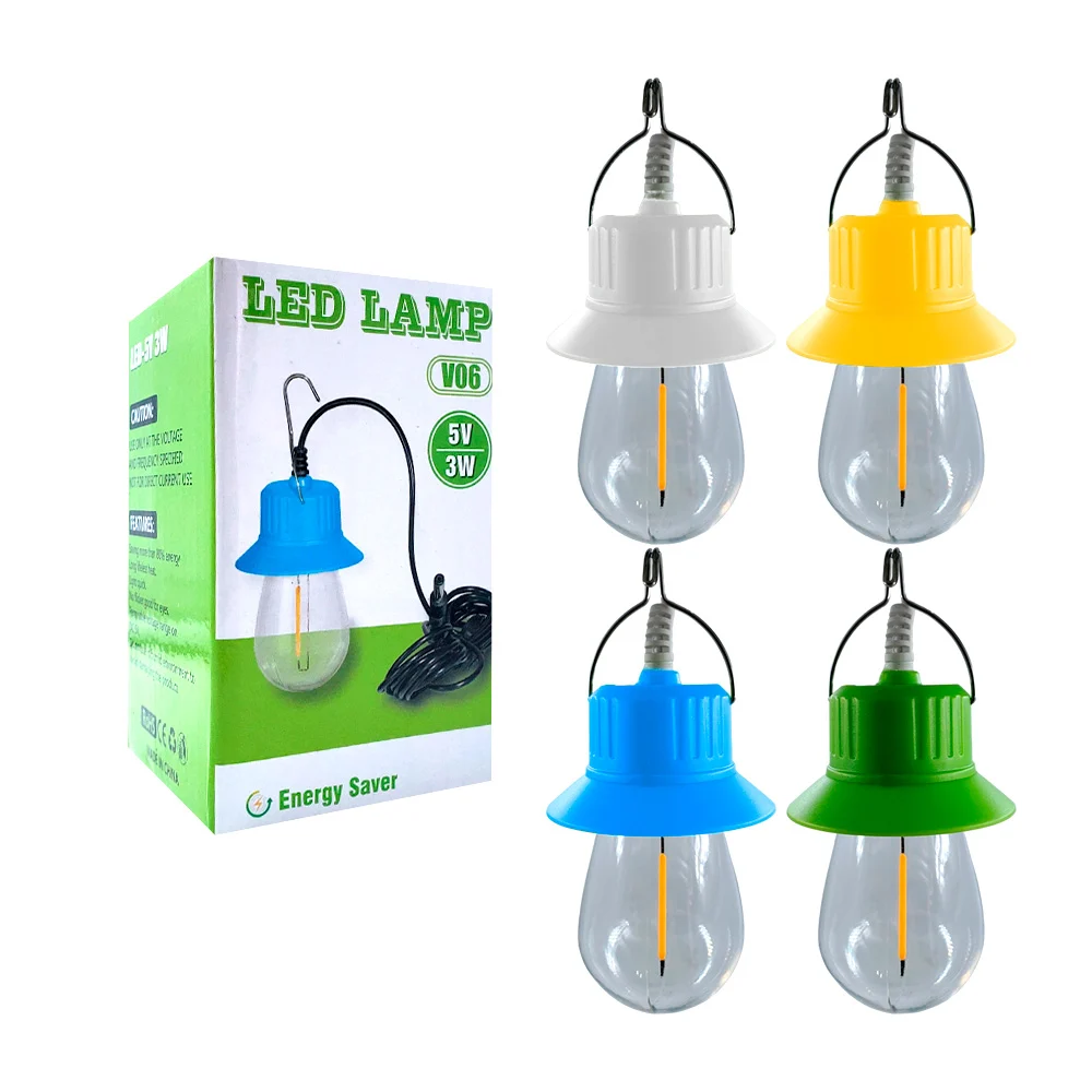 Foco portátil alámbrico con entrada usb y botón + gancho para colgar …