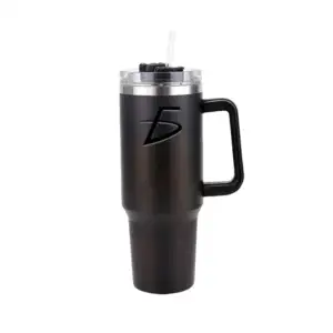 Vaso termo liso con capacidad de 900ml + asa, tapadera y popote, vari…