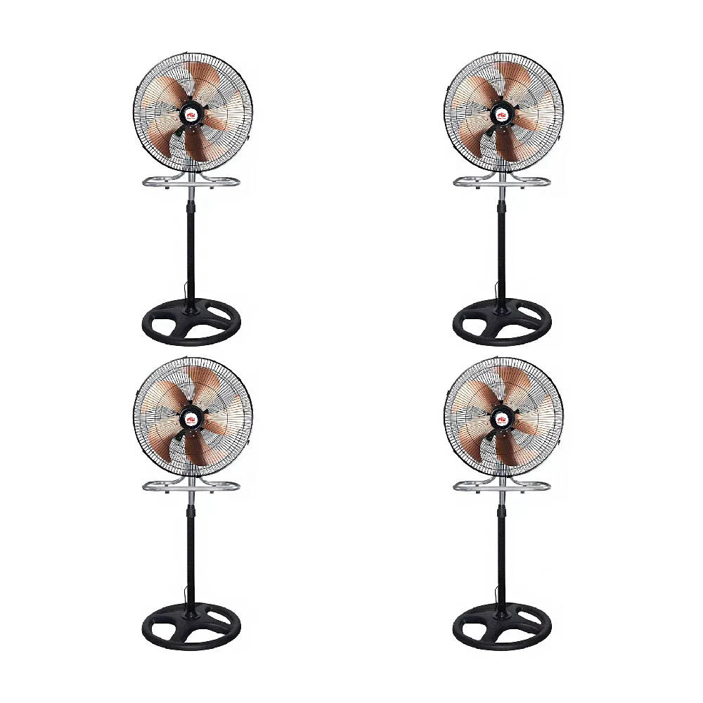 Caja con 4 ventiladores de pedestal 3 en 1 / ven16n