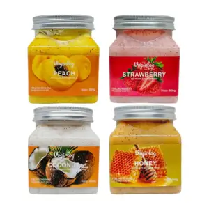 Exfoliante corporal con extracto de frutas, 500g, variedad de esencia…