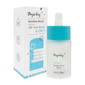 Suero facial hidratante 4 en 1 con extracto de rosa, 30ml / vogirlog …