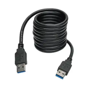 Cable usb 3.0 macho a macho para disco duro de 4m / wi.17.4