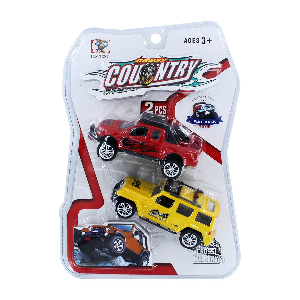 Set con 2 camionetas 4x4 de fricción, variedad de modelos / cross cou…