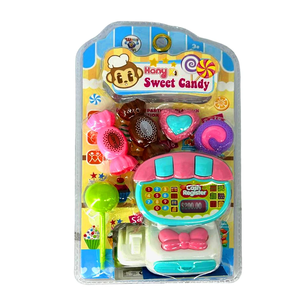 Set de juguete tipo comida con temática de tienda de dulces, 6pzas / …