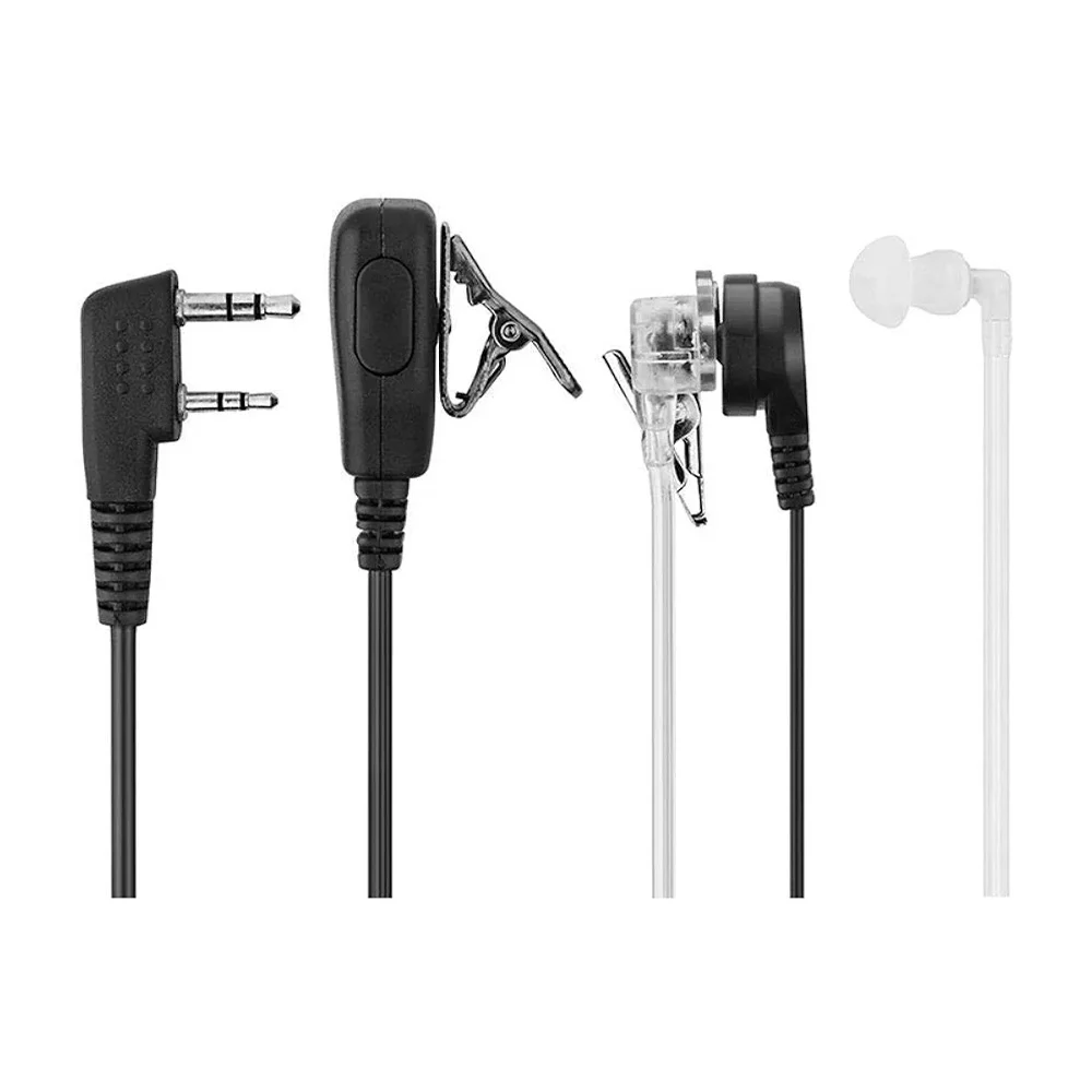 Auricular de tubo acústico para radio walkie talkie / wc051
