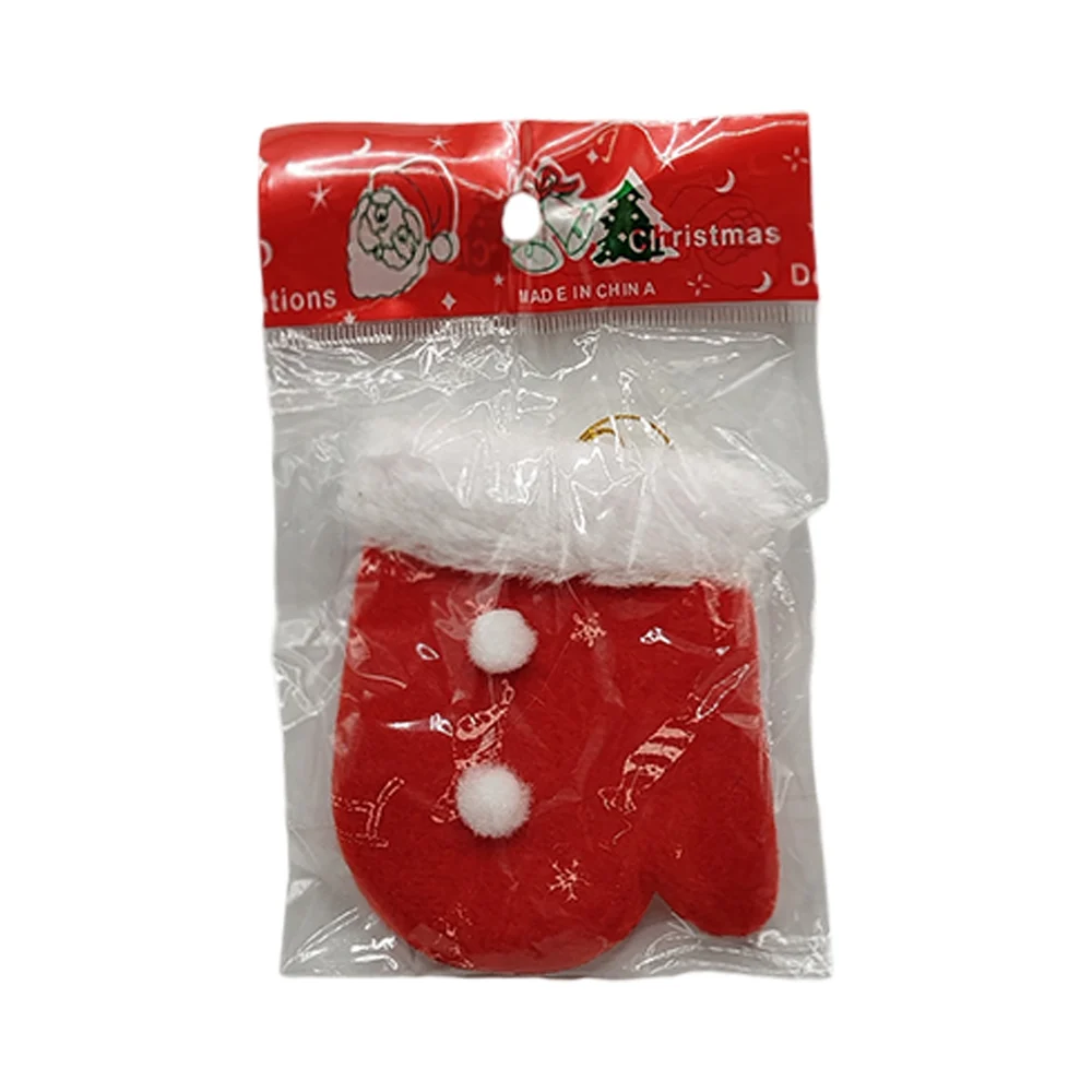 1pza Adorno colgante afelpado en forma de bota o guante con diseño na…