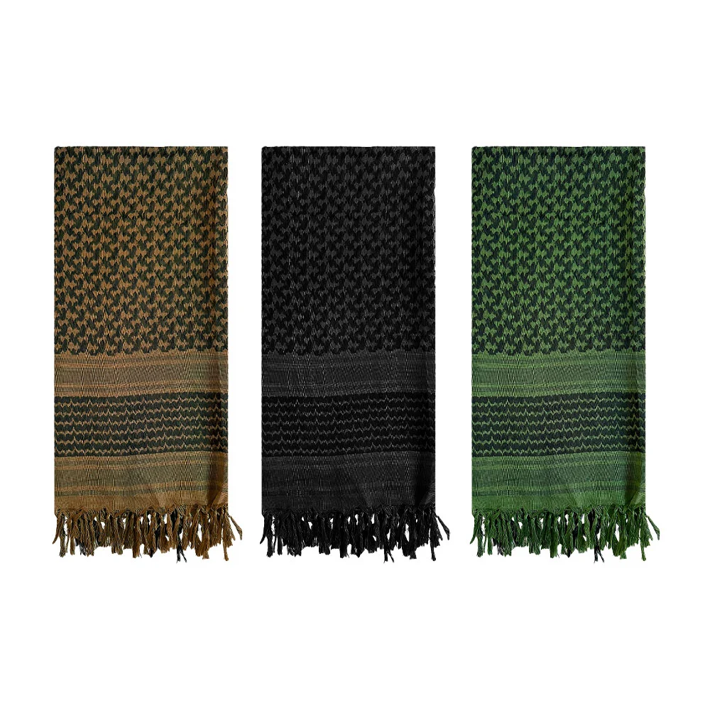 1pza Pashmina palestina decorativa, con diseño estampado y bordes hil…