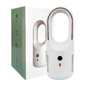 Ventilador inteligente recargable sin aspas y 6 velocidades, 5w / int…