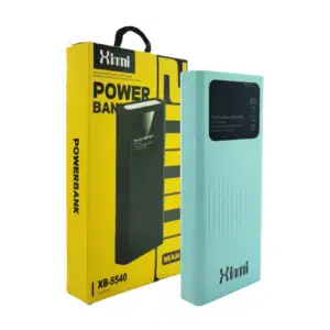 Power bank batería portátil con 2 puertos usb + linterna, capacidad d…