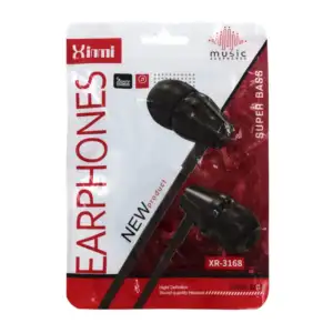 Auriculares alámbricos xinmi con entrada jack 3.5 mm y almohadillas e…