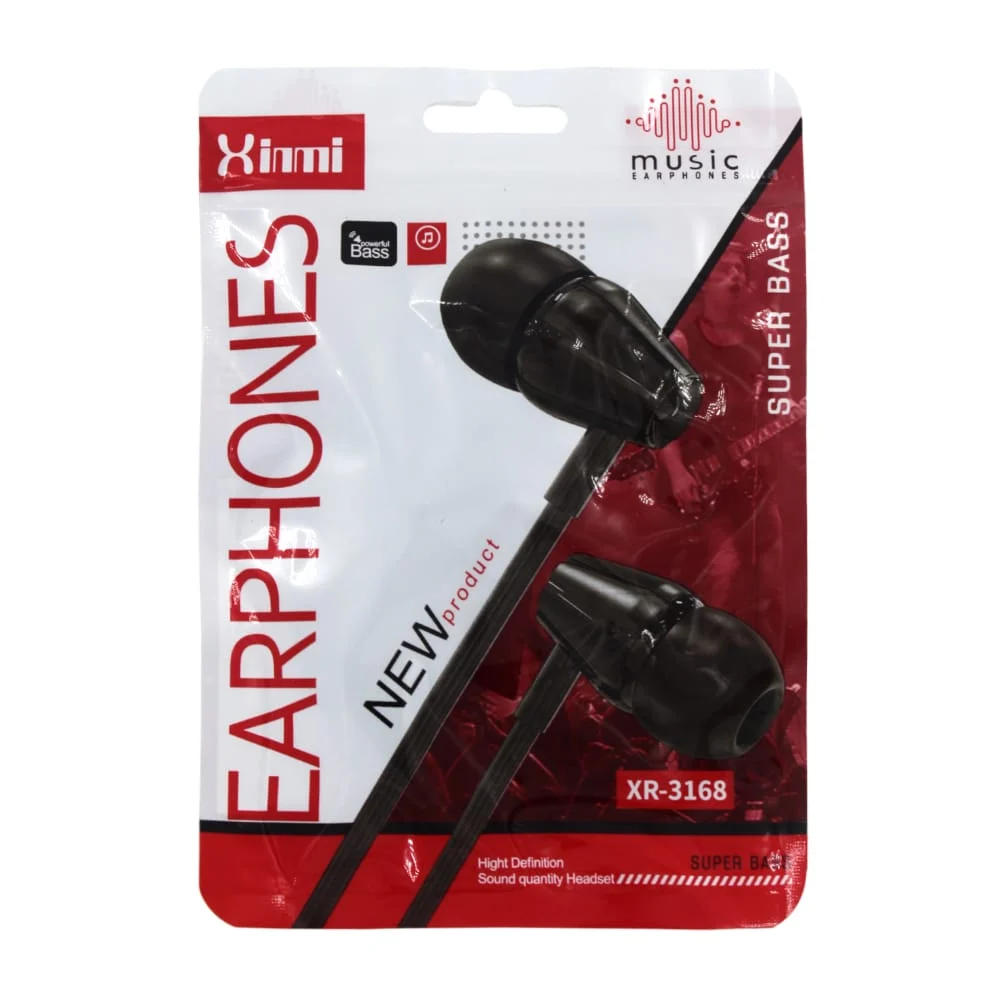 Auriculares alámbricos xinmi con entrada jack 3.5 mm y almohadillas e…