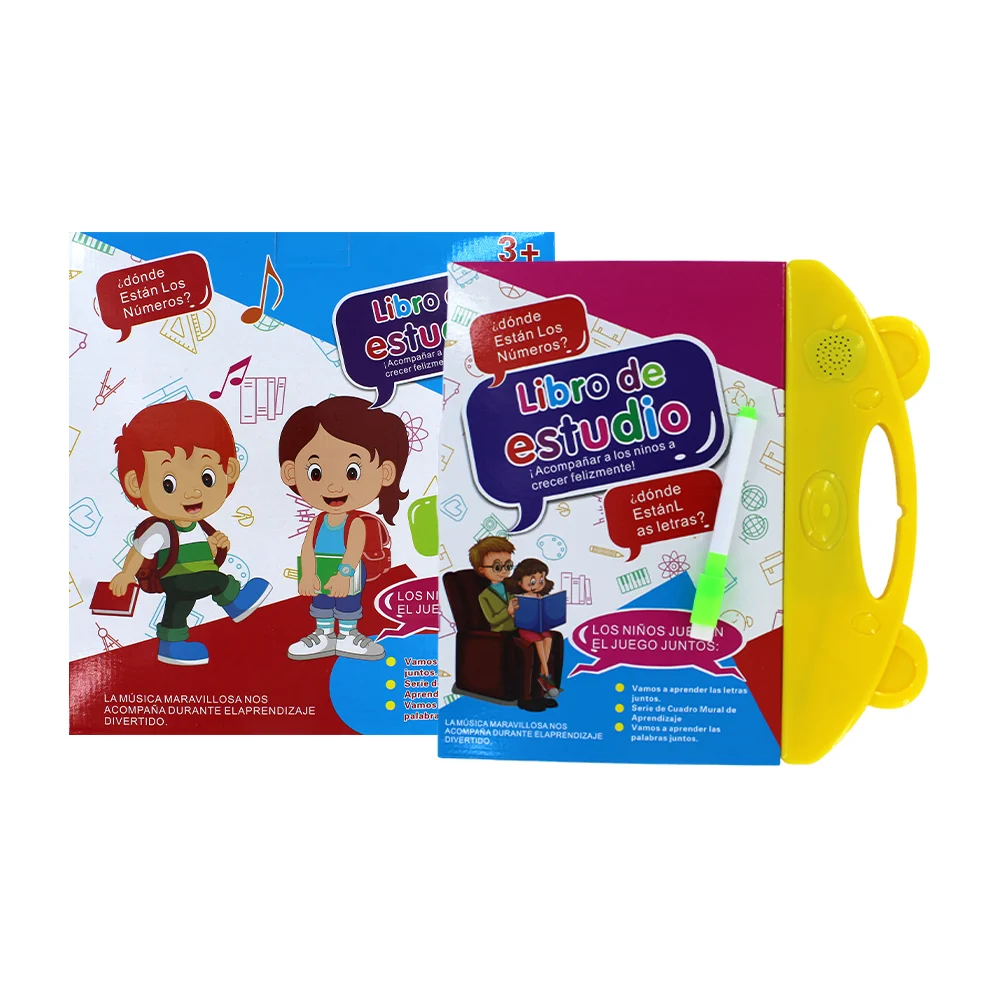 Libro didáctico de estudio con sonido, variedad de actividades / xw-0…