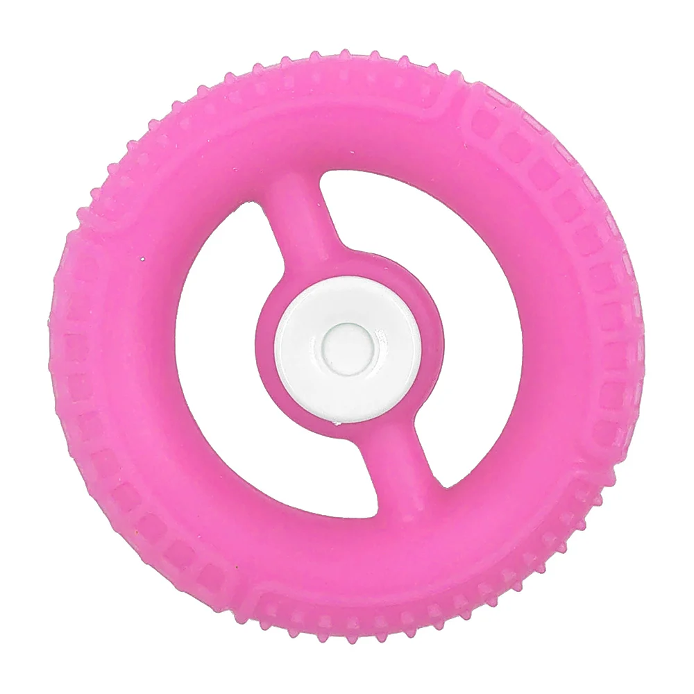 1pza Spinner giratorio de silicón en forma de llanta neumático, varie…