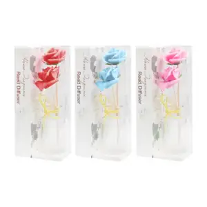 1pza Difusor de aroma con forma de frasco de cristal, decoración en f…