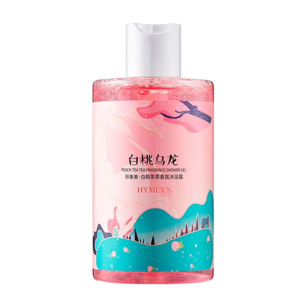 Gel de baño hymeys con aroma de té blanco y melocotón, 250ml / peach …