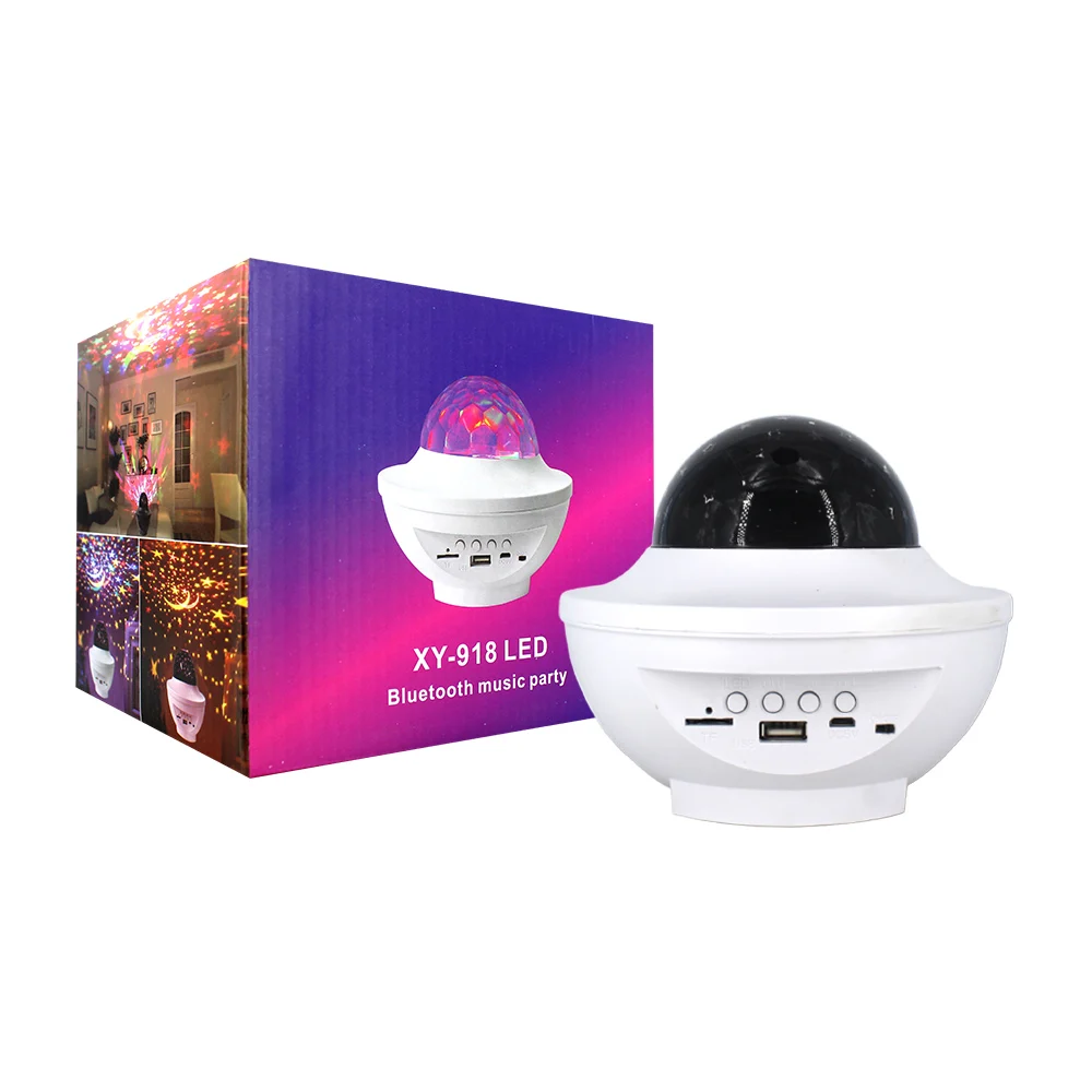 Bocina bluetooth con proyector led de estrellas, variedad de colores …