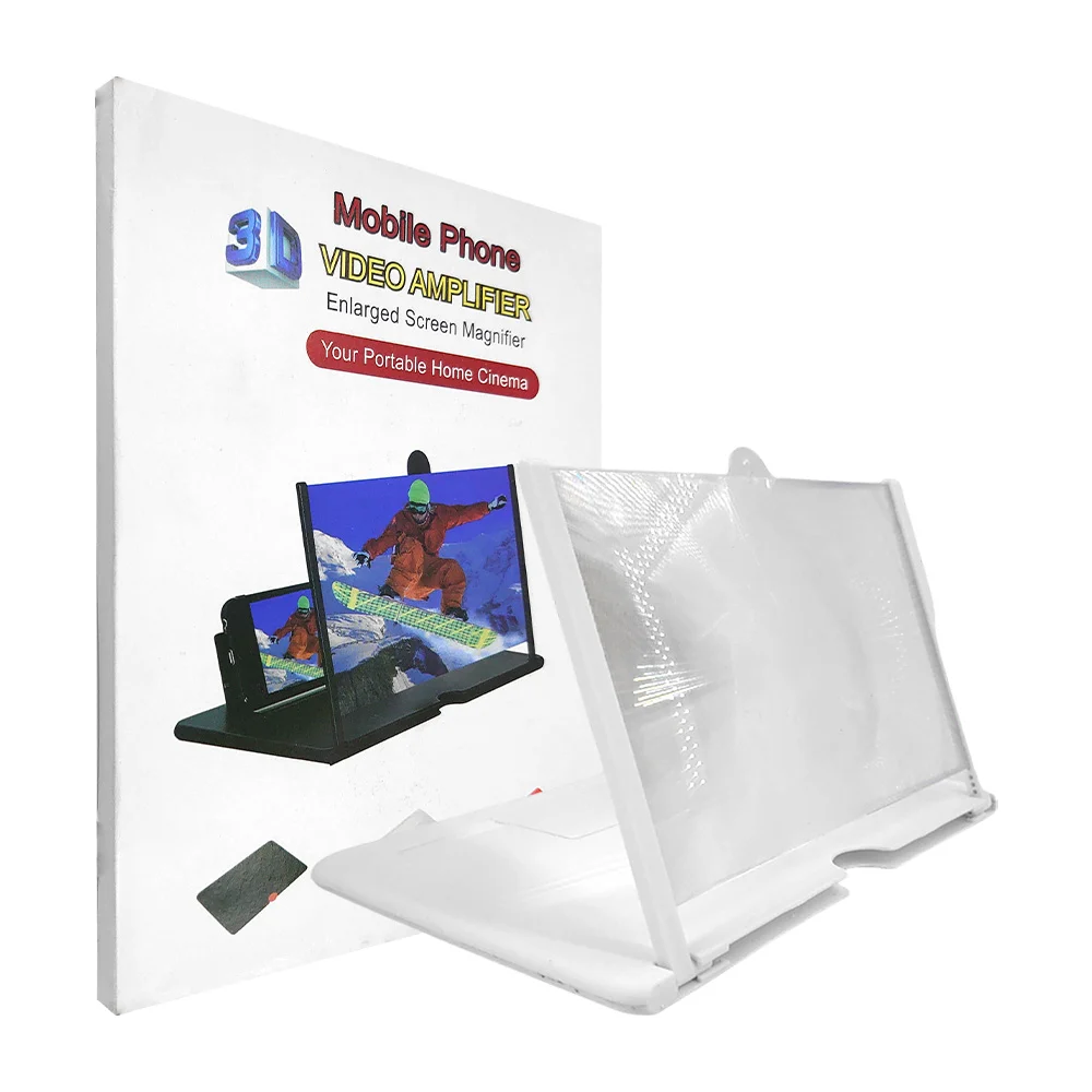 Amplificador de visualización de vídeo 3d con soporte para teléfono /…
