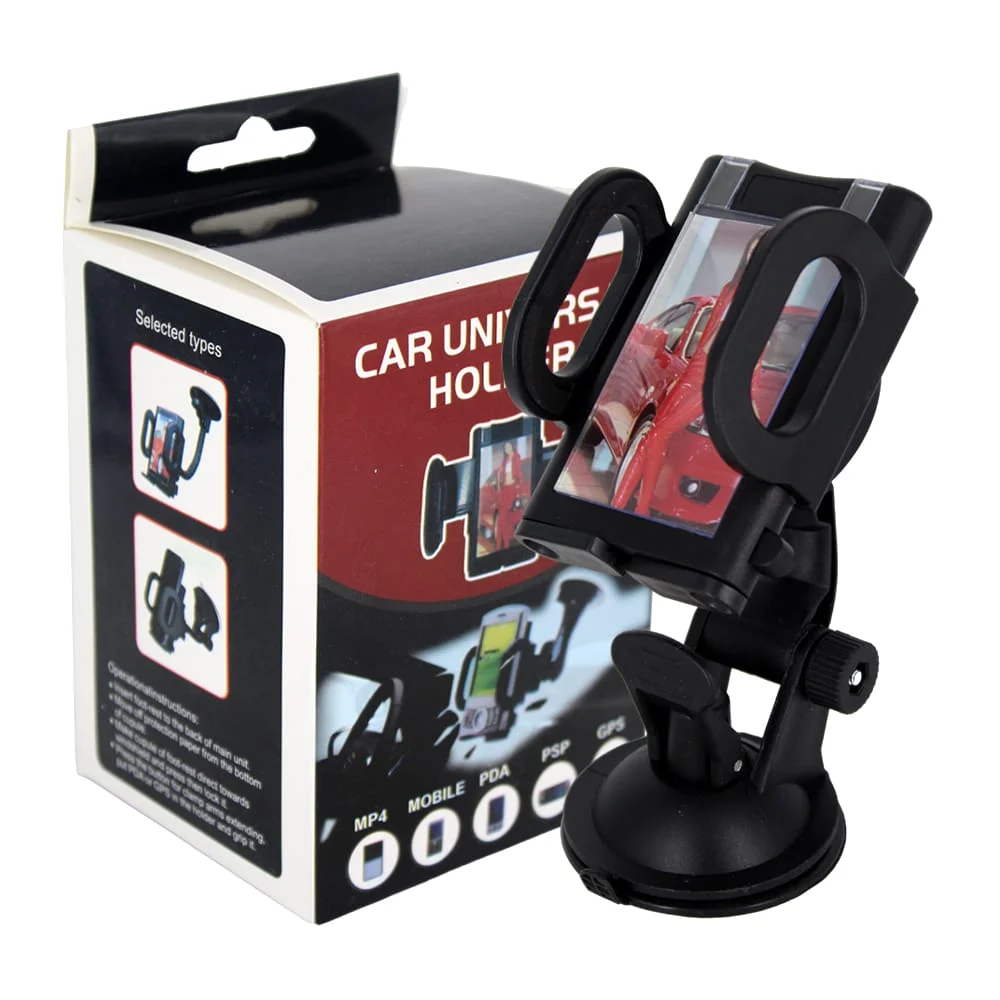 Soporte universal ajustable giratorio de celular con ventosa para car…