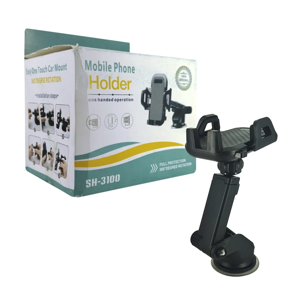 Soporte ajustable giratorio para teléfono celular con brazo móvil / m…
