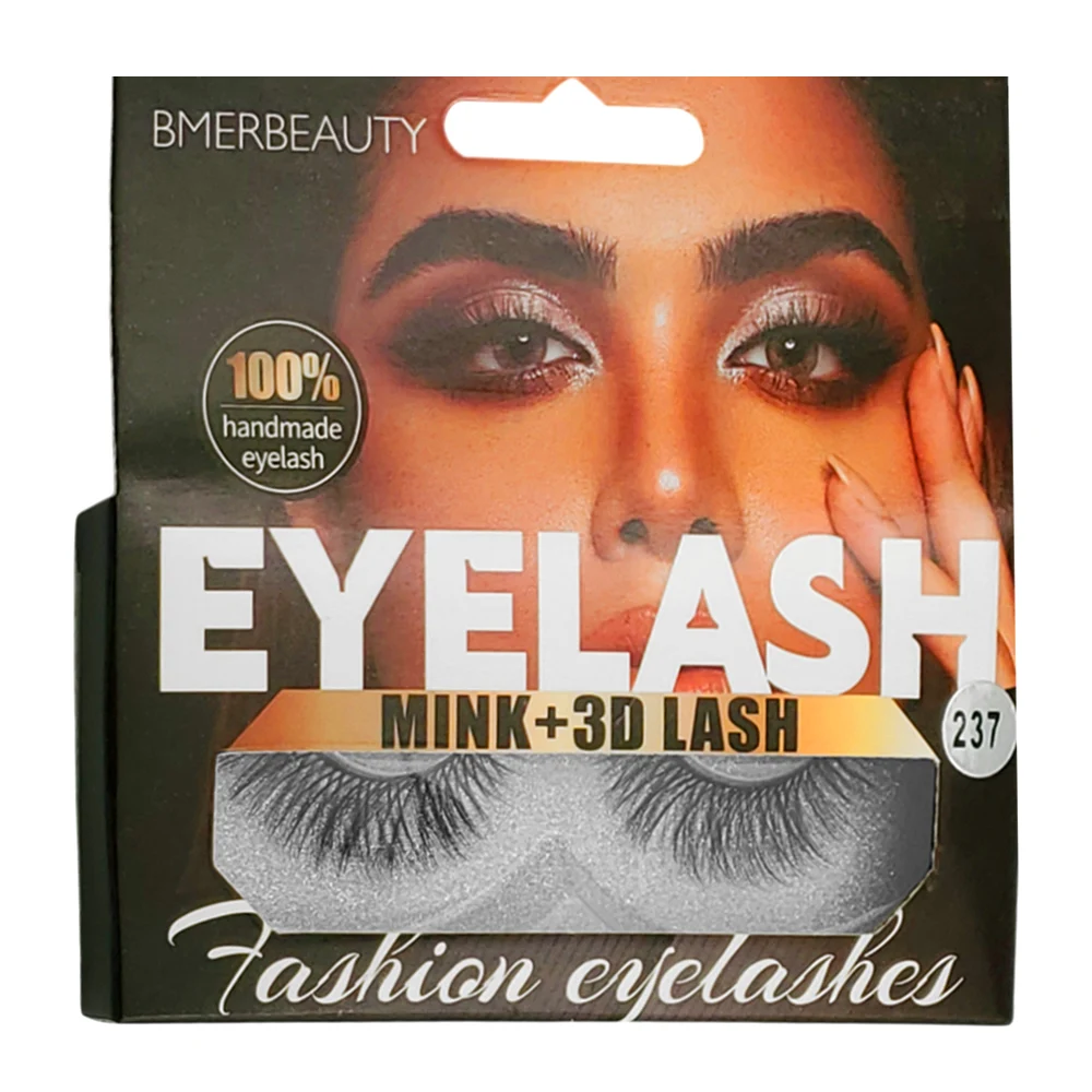 1pza Pestañas postizas mink con efecto 3d / bmerbeauty / eyelash / 54…