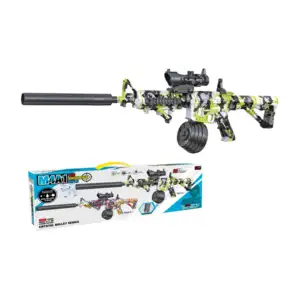 Pistola / rifle m4a1 de juguete con balas de hidrogel de 7-8mm con ba…