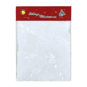 Bolsa de nieve de unicel para decoración navideña / merry christmas /…