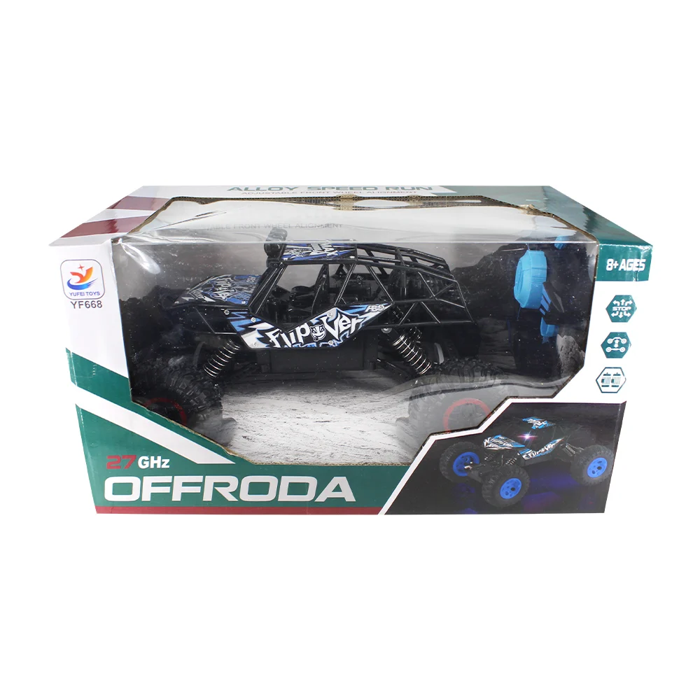 Carro 4x4 todo terreno a control remoto offroda 27ghz diseño de grafi…
