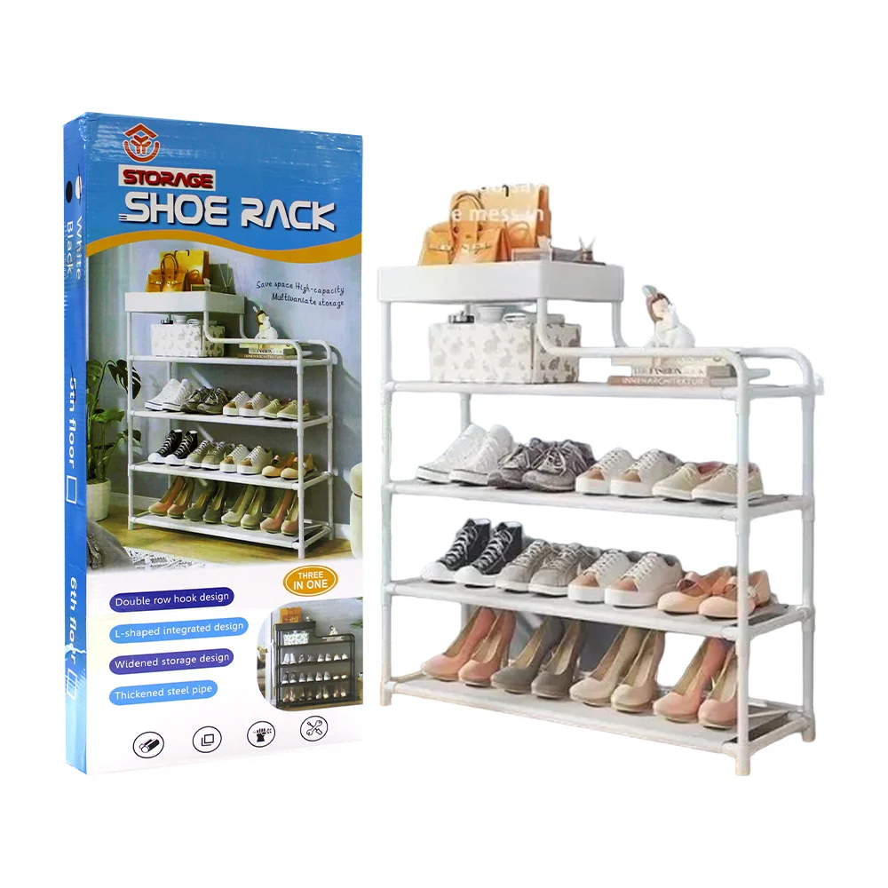 Estante organizador zapatero shoe rack multifuncional de 5 niveles, v…