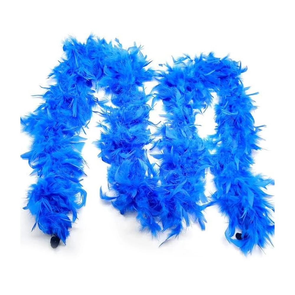 Bufanda boa de plumas 156cm para disfraz, variedad de colores / ym-00…