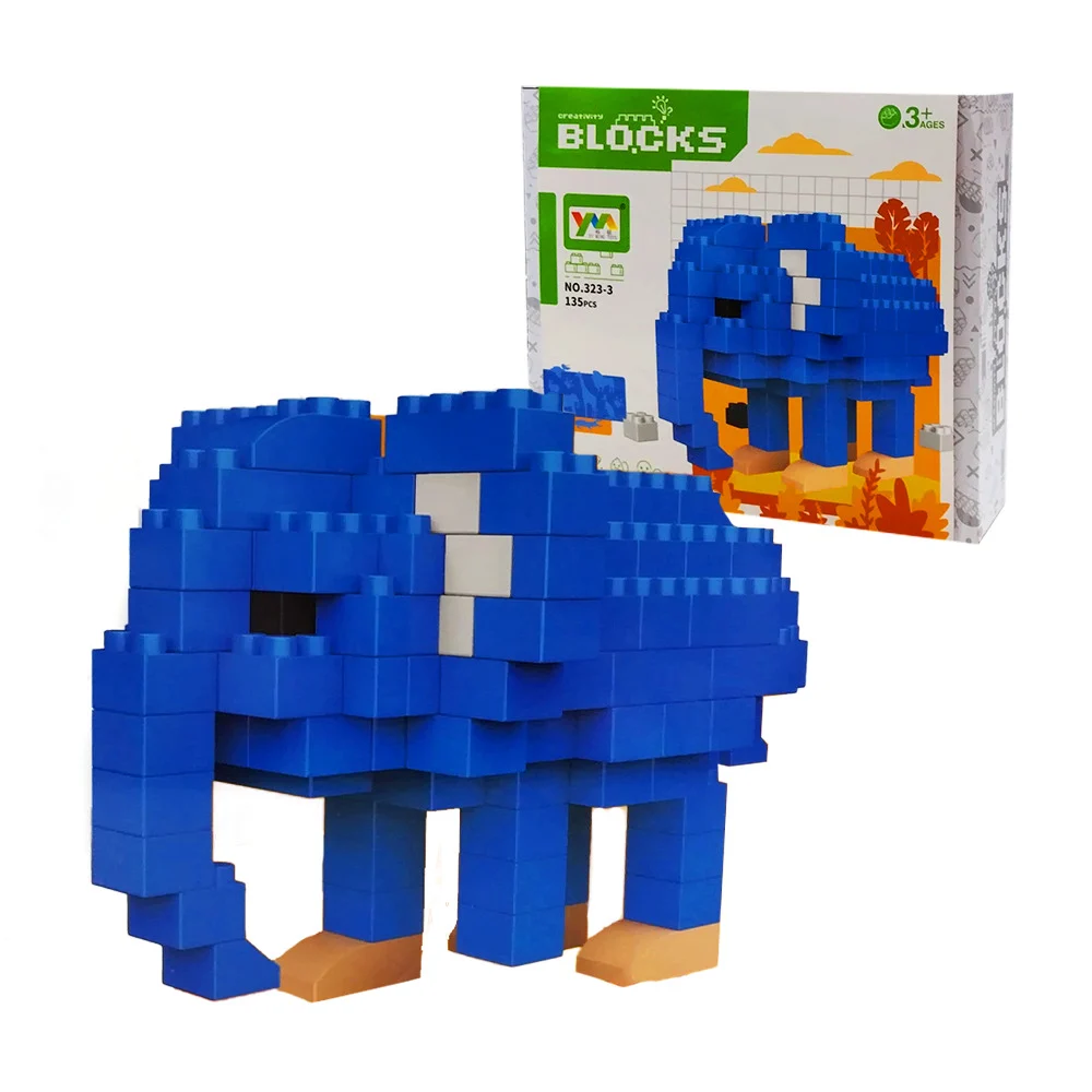 Juguete armable de bloques con diseño de animales, variedad de diseño…