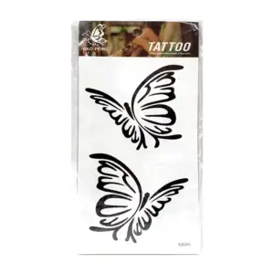 Planilla con tatuaje temporal, variedad de diseños / kr098