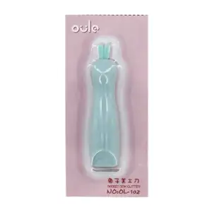 1pza Cutter navaja retráctil oula de 9mm con mango en forma de conejo…