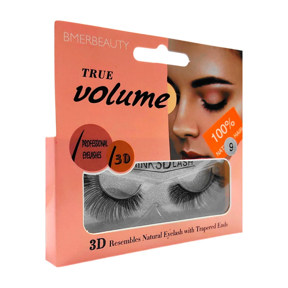 1pza Pestañas postizas 3d bmerbeauty, variedad de volúmenes / true vo…