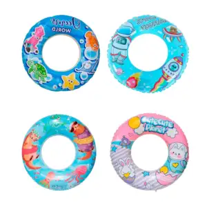 Salvavidas inflable de 80cm con diseño marino, variedad de modelos / …