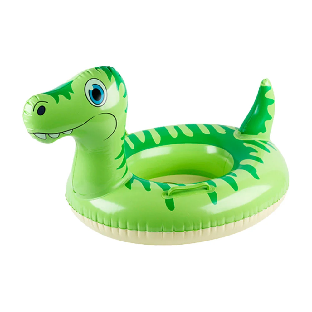 Salvavidas inflable infantil con 2 asas y diseño de dinosaurio, 75cm,…