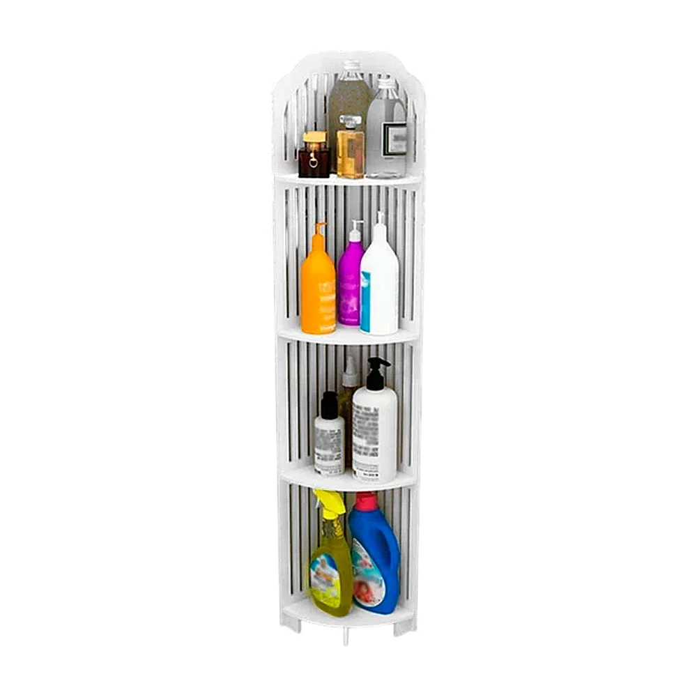 Estante para esquina de 4 niveles con diseño ranurado / yz25011918