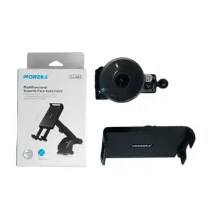 Soporte multifuncional ajustable de celular con ventosa para automóvi…