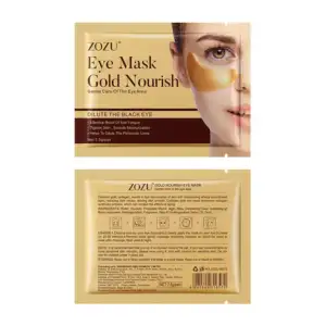 1pza Mascarillas hidratante gold para ojeras oscuras, 7.5g / zozu16572