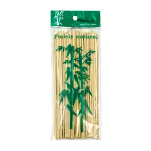 Paquete con 90 palillos delgados de bambú para hacer brochetas, 20cm …