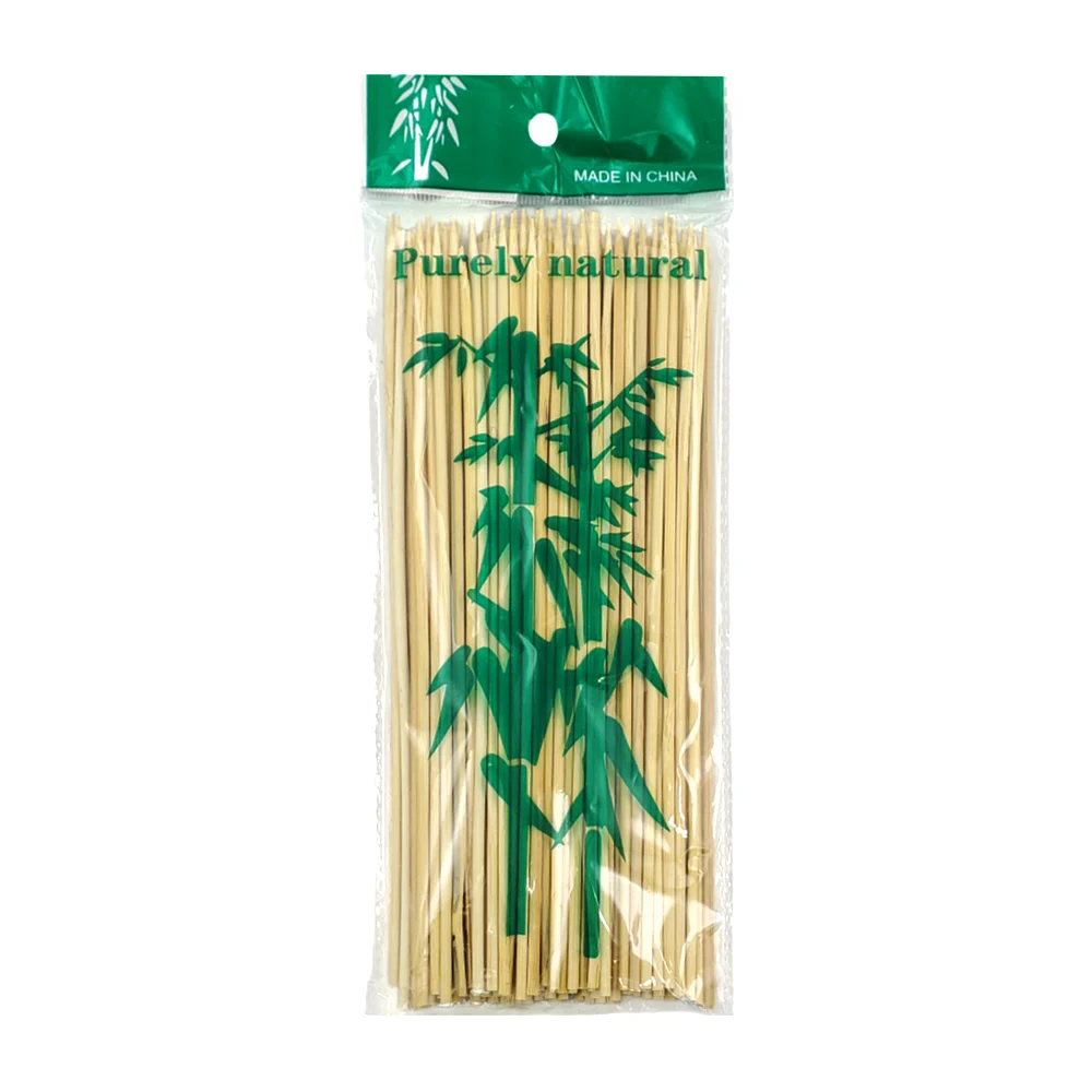 Paquete con 90 palillos delgados de bambú para hacer brochetas, 20cm …