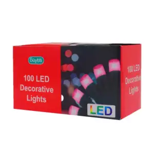 Serie de cable verde buytiti con 100 luces led en color rosa / zsd-062