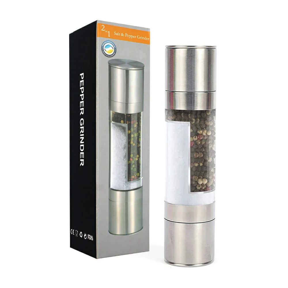 Moledor 2 en 1 de pimienta y especias / pepper grinder ya-yx101 / yx-…