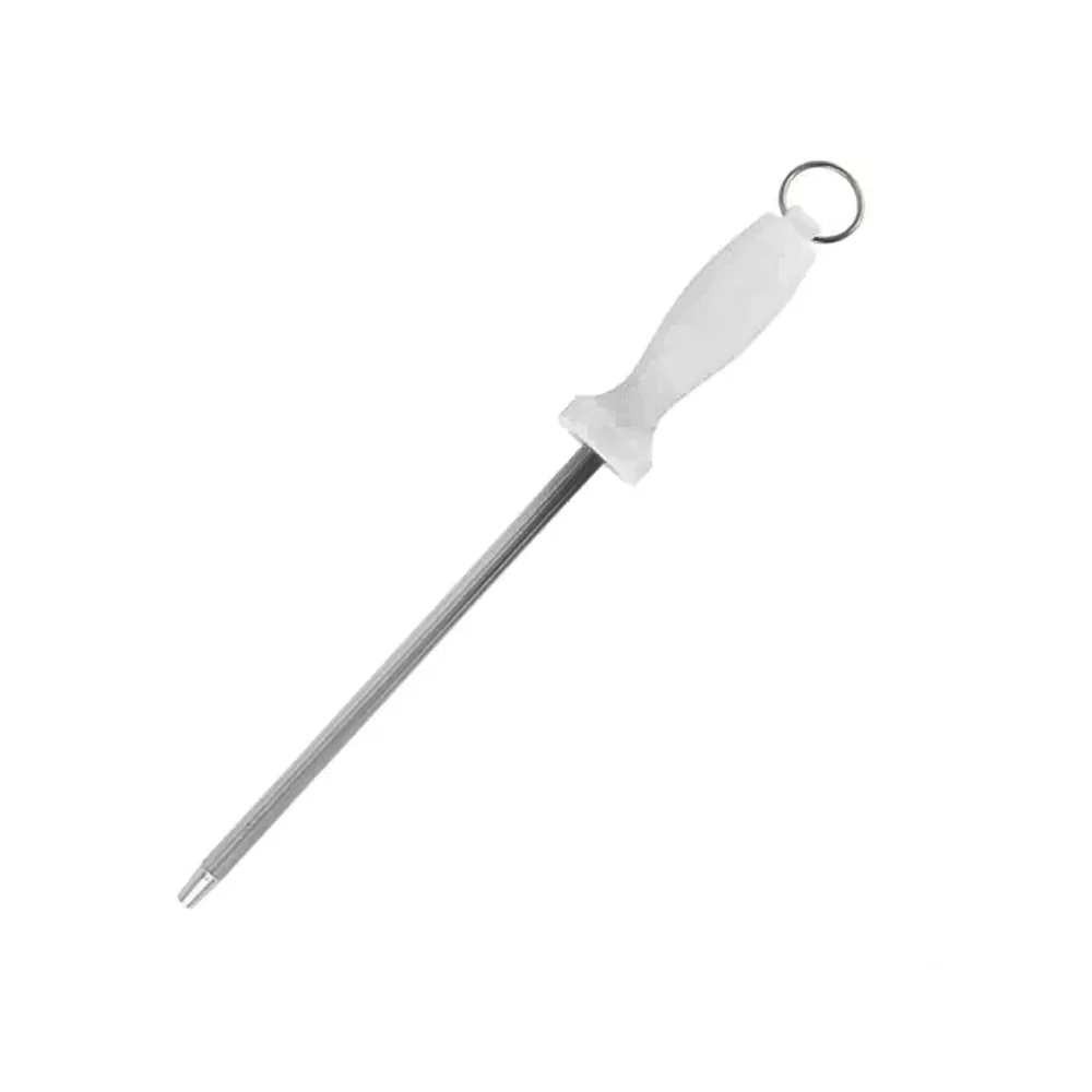 1pza Afilador de acero inoxidable para cuchillos con mango de plástic…