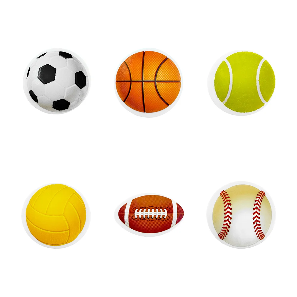 1pza borrador con estampado y forma de balón 5cm, variedad de modelos…
